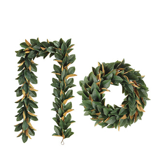 Magnolia Wreath and Garland