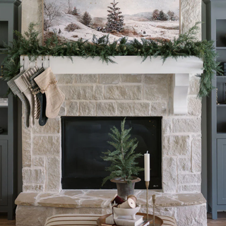 CG Hunter Faux Cedar Garland is a Pet Friendly Holiday Decor