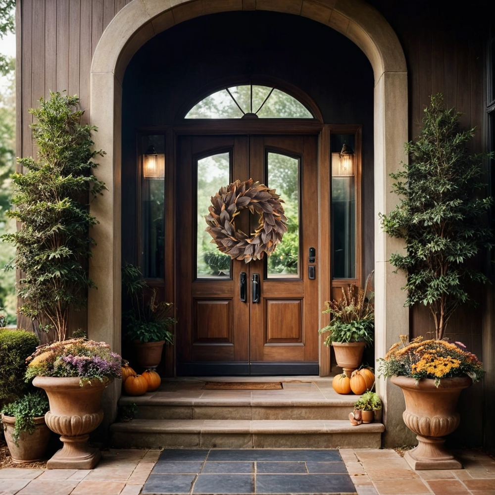 Creating a Seasonal Front Door and Entry Way Look: Fall Favorites