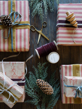 Hand dyed Ribbon Collection for Holidays or Everyday