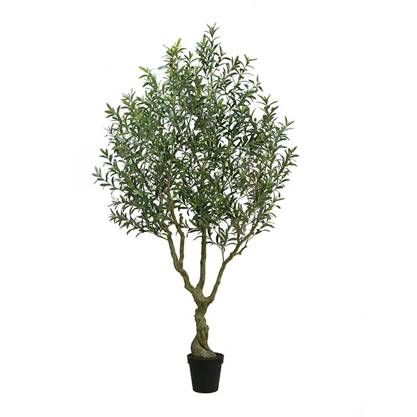 8-ft Designer Faux Olive Tree - CG Hunter Grower Series