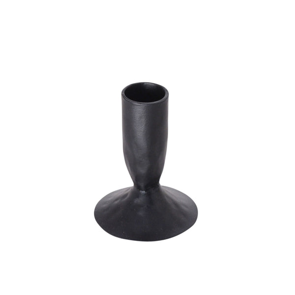 3.5" Iron Candleholders in Black