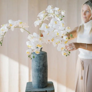 Cascading Orchid Composition