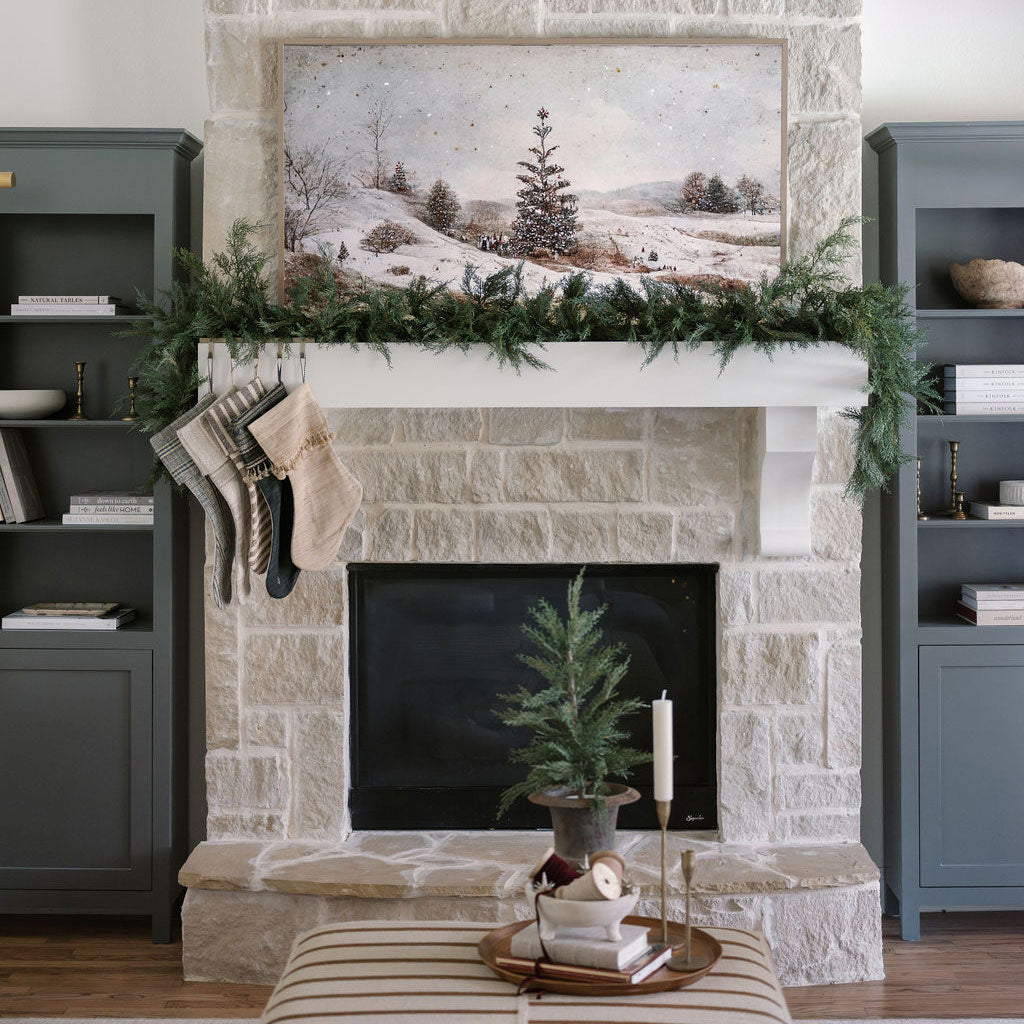 Cedar Tree and Cedar Garland