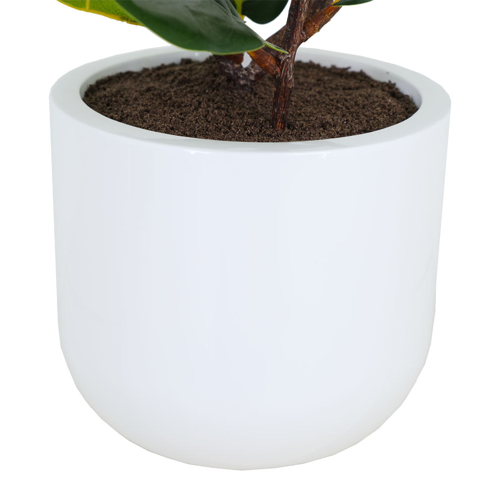 fiddle leaf fig 3 ft Faux Potted Fiddle Leaf Fig Tree, 3 ft