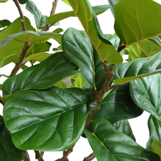 7' Artificial Fiddle Leaf Fig Tree in Pot