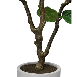 7' Artificial Fiddle Leaf Fig Tree in Pot