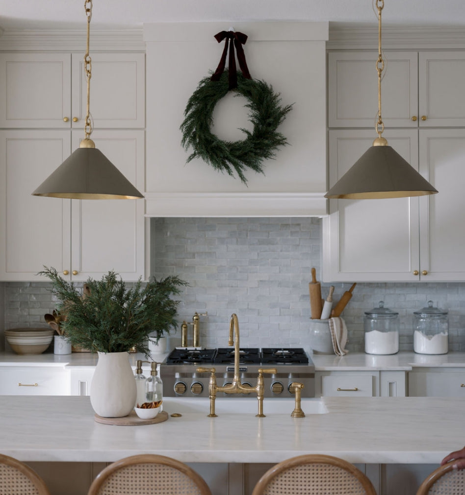 Cedar Wreath, Garland, and Stems