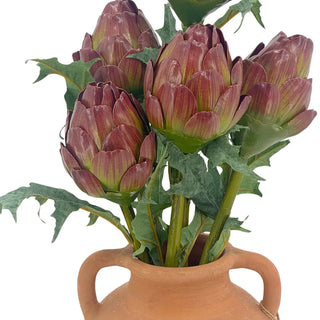 Heirloom Artichoke Set in Clay