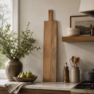 Charlotte Wood Oblong Serving Board