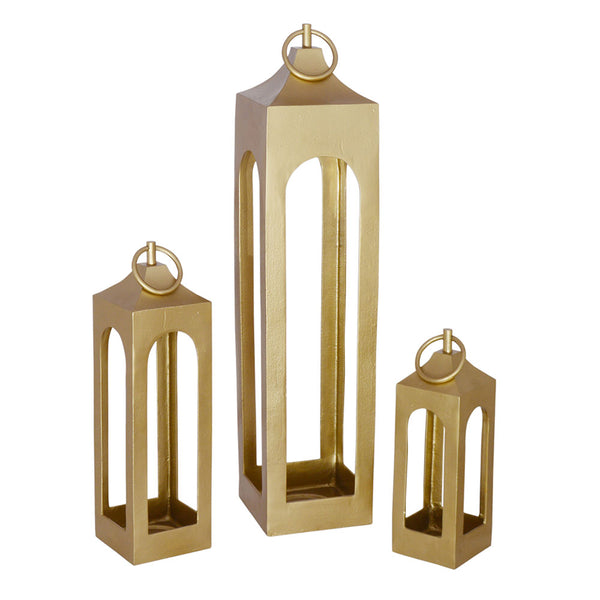 Brass Lantern Set of 3