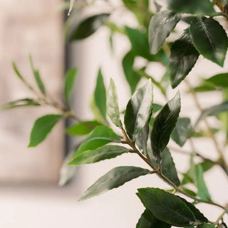 7' Faux Potted Laurel Tree