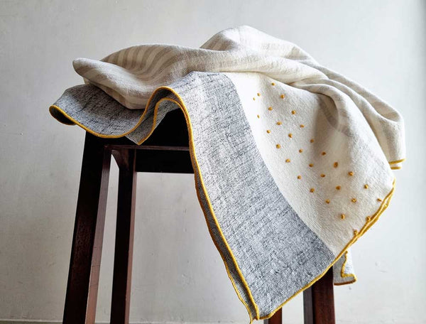 Throw Blanket, Ivory