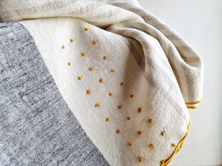 Ivory Throw Blanket