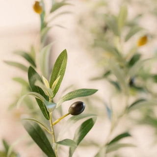 7.5' Faux Potted Olive Tree