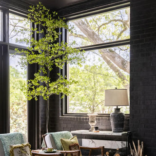 9.8' Faux Shady Lady Tree in Pot