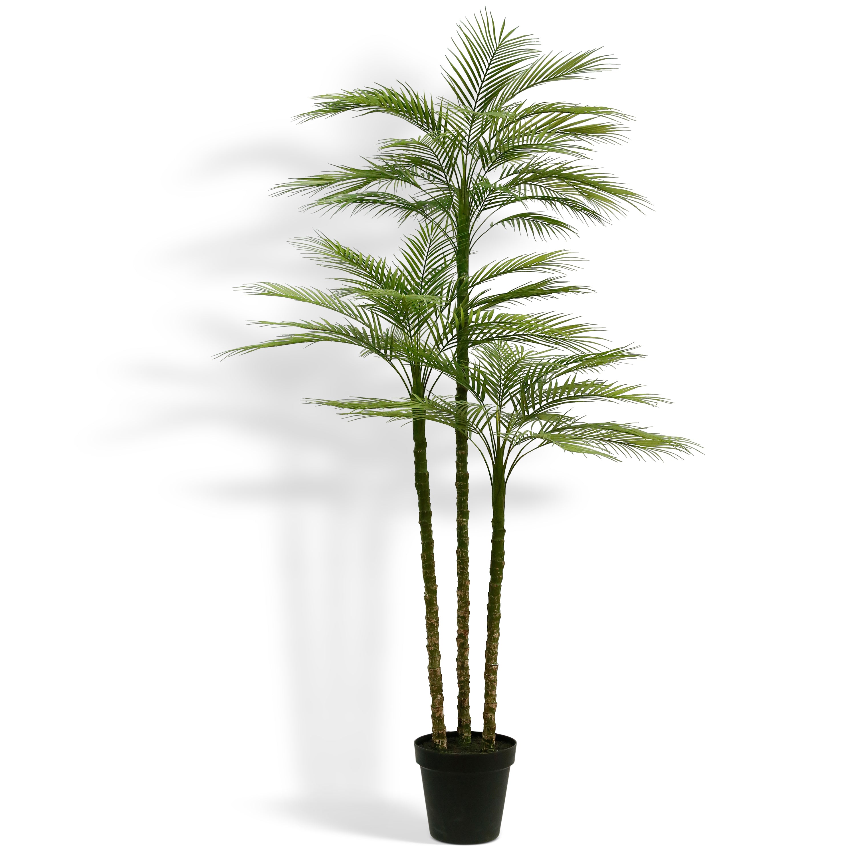 plastic palm plant 7' Artificial Palm Tree