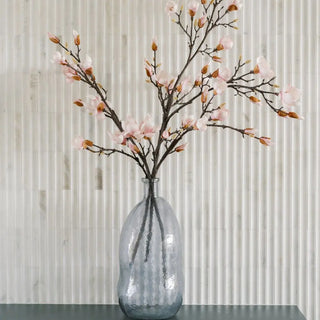 Pink Magnolia Study in Smoke