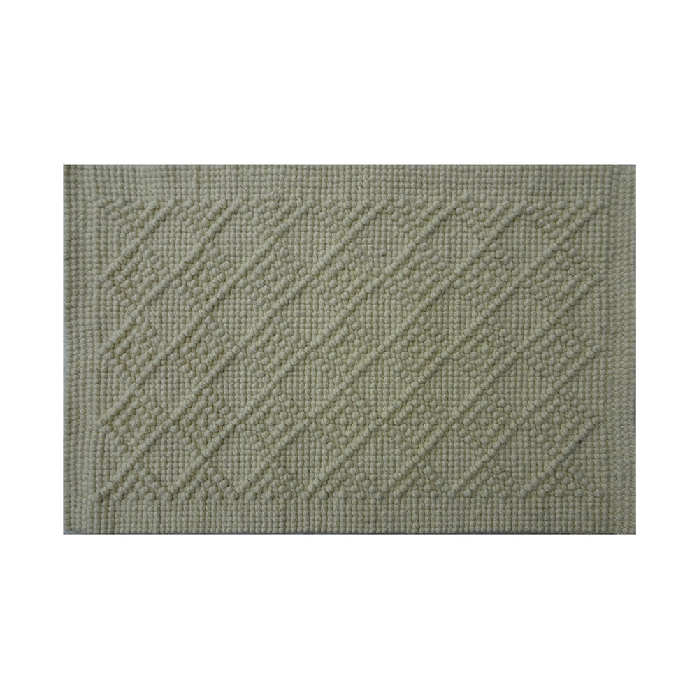 Natural Sisal & Wool Diamond Loop Rug