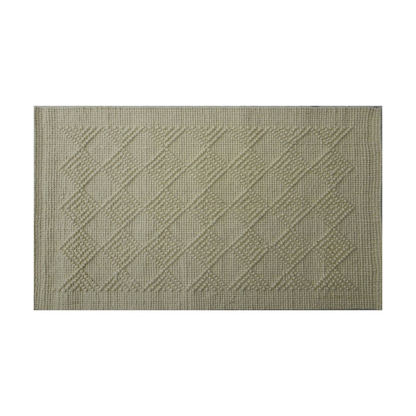 Natural Sisal & Wool Diamond Loop Rug