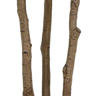 Natural-looking branches of the CG Hunter 7' Faux Potted Sumac Tree, emphasizing the exquisite craftsmanship and authenticity in luxury decor.
