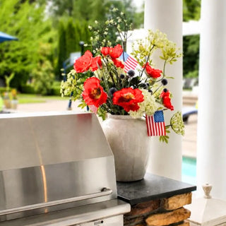 The Americana Arrangement in Vase