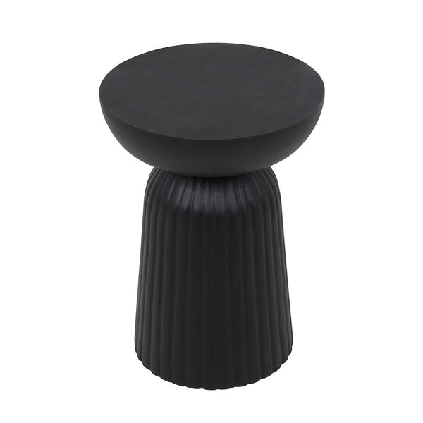 Black Wooden Accent Table