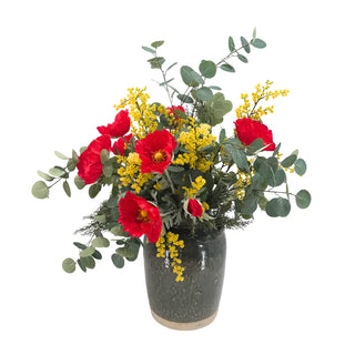 The Gilded Poppy in Vase
