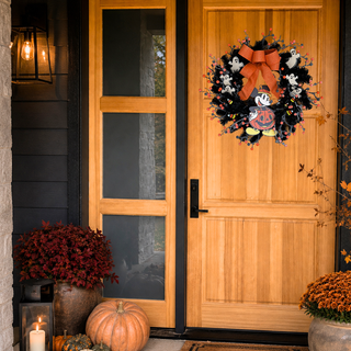 Disney Mickey Mouse Halloween Wreath