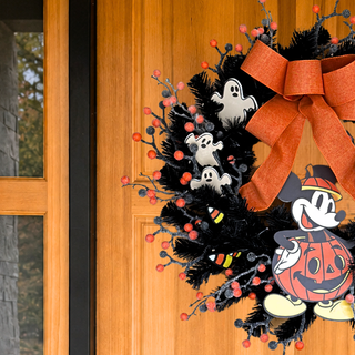 Disney Mickey Mouse Halloween Wreath