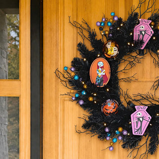 Disney® The Nightmare Before Christmas Halloween Wreath Pre-Lit