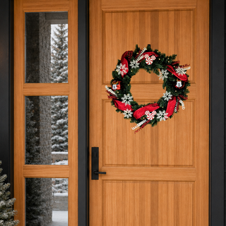 Disney Mickey and Minnie Mouse Christmas Wreath
