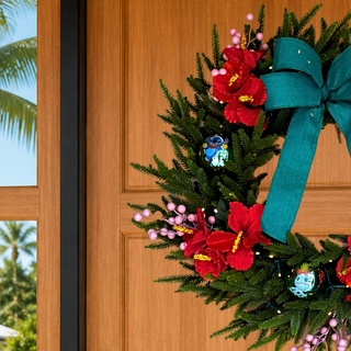 Disney Stitch Christmas Wreath