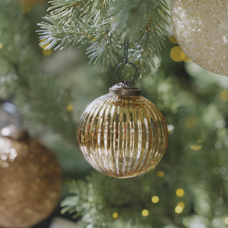 3" Mercury Glass Ornament - Set of 4 Assorted Video