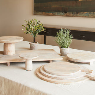 Stylish Charlotte Oblong Wooden Serving Board collection by CG Hunter, showcasing a variety of artisan-crafted Mango wood boards, ideal for enhancing dining aesthetics with natural decor.